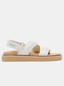 HOFF Sandal Leather Road Off White Clearance