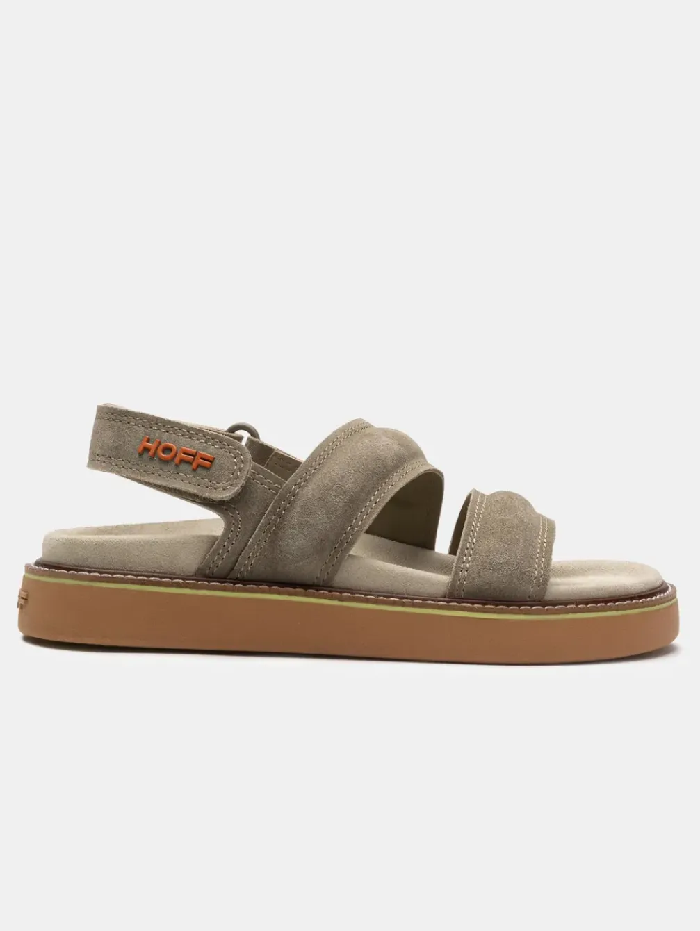 HOFF Sandal Leather Road Road Khaki