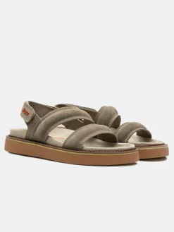 HOFF Sandal Leather Road Road Khaki