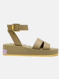 HOFF Sandal Strips Town Khaki Discount