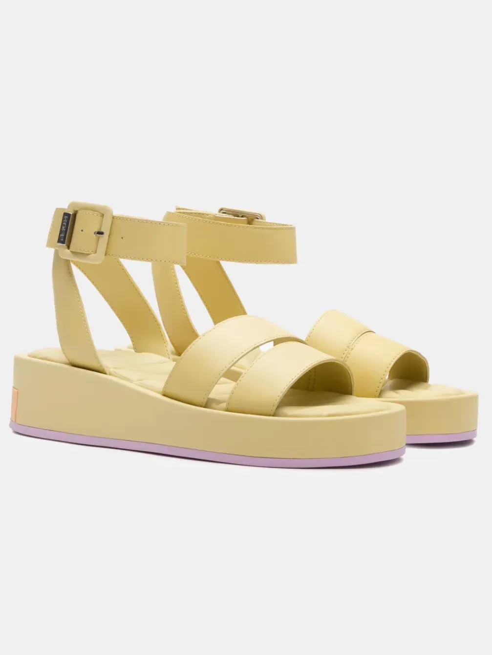 HOFF Sandal Strips Town Yellow Outlet